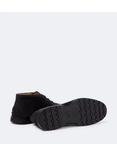 Ghete desert Tod's din piele de căprioară gri