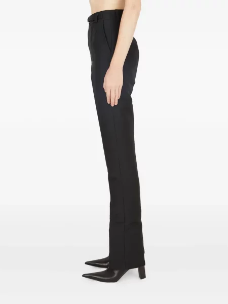 Pantaloni Capasa Milano de lână negru