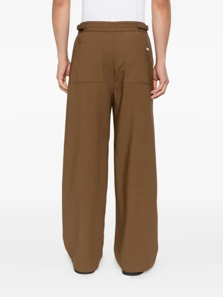 Pantaloni Ami Paris maro