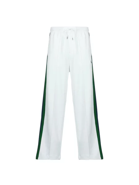 Pletené bežecké nohavice Polo Ralph Lauren biela