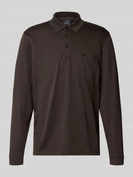 Koszulka polo o kroju regular fit z mieszanki bawełny Ragman