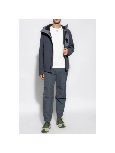 Spodnie Moncler szare