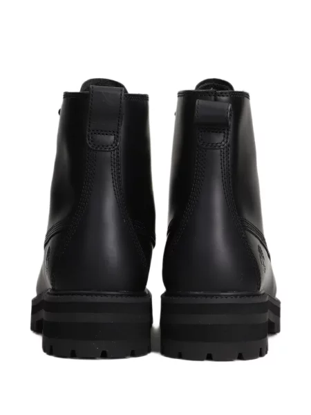 Кожени туристически боти Timberland с връзки за туризъм черно