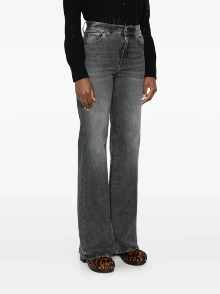 Blugi evazați Dondup negru