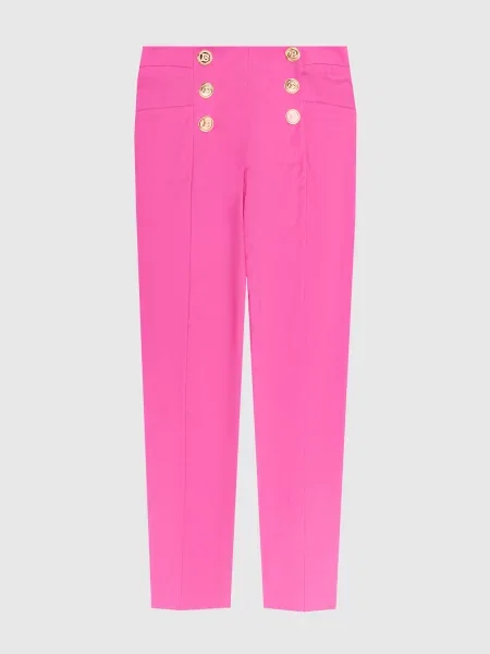 Детские брюки Balmain розовые