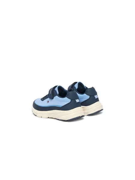 Sportcipők Tommy Hilfiger Low Cut Lace-Up/Velcro Sneaker S kék