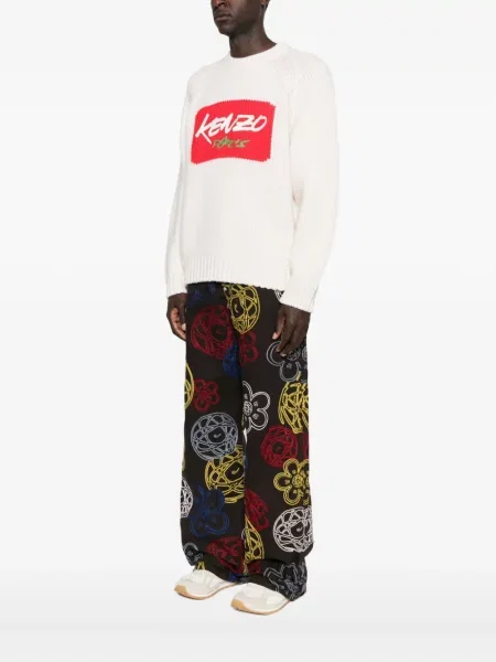 Pulover Kenzo cu imagine cu decolteu rotund