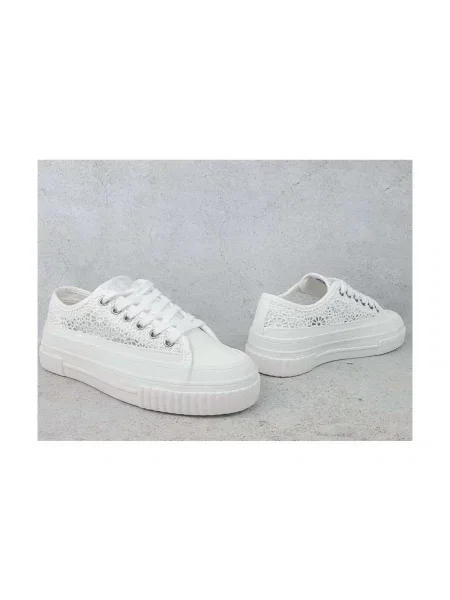 Félcipő Lee Cooper fehér