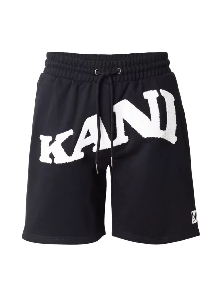 Karl Kani Παντελόνι μαύρο λευκό