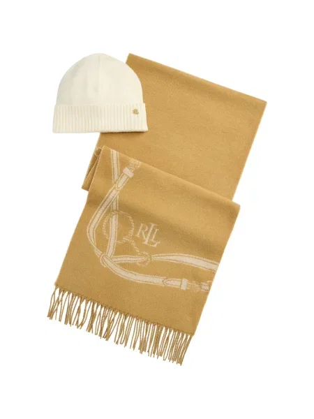 Polokošeľa Lauren Ralph Lauren hnedá