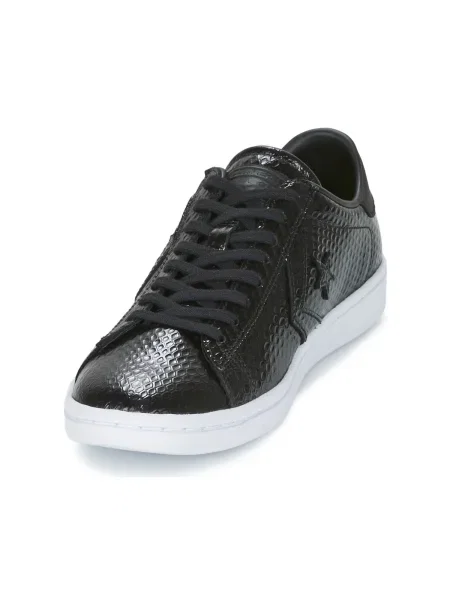 Pantofi Converse cu model piele de șarpe negru