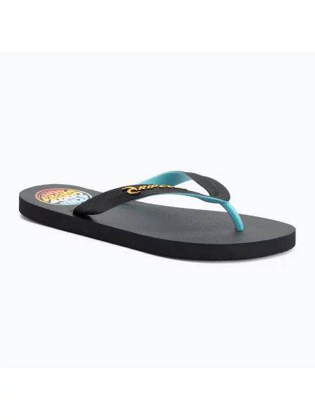 Мъжки джапанки Rip Curl Wetty Fade Bloom измити черни