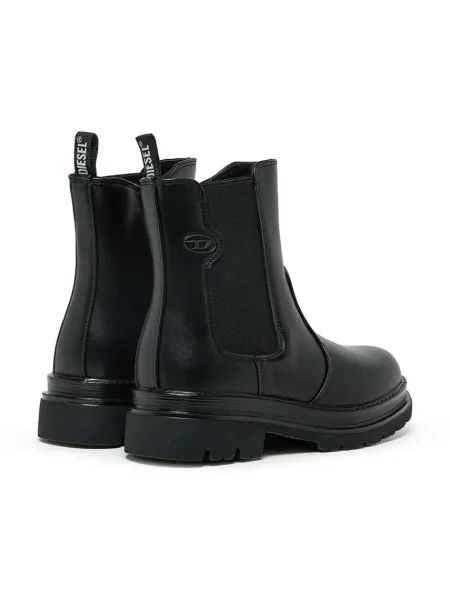 Diesel csizma platformos gyerek D-VYNCOUN BOOTS fekete