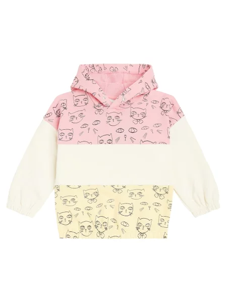 Hoodie Mini Rodini ροζ