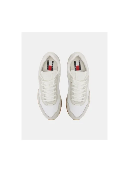 Sportcipők Tommy Jeans Tjm Runner Casual Ekru fehér