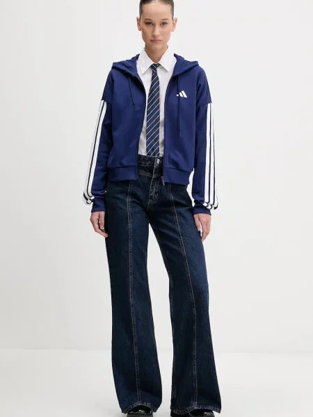 Adidas bluza granatowa