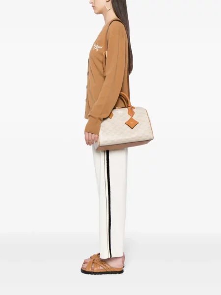 Geantă shopper Mcm maro