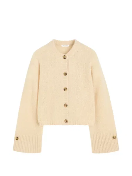 Cardigan By Malene Birger evazat galben