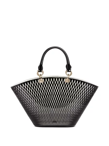 Geantă shopper Tom Ford din piele negru