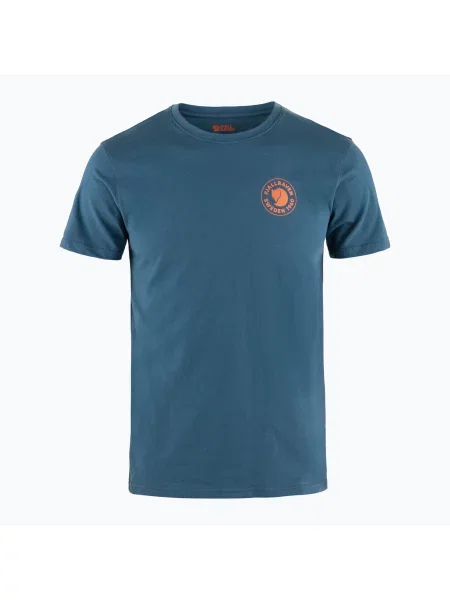 Fjällräven Logo T-Shirt M Mężczyźni Koszulki Fjällräven Size: M niebieski