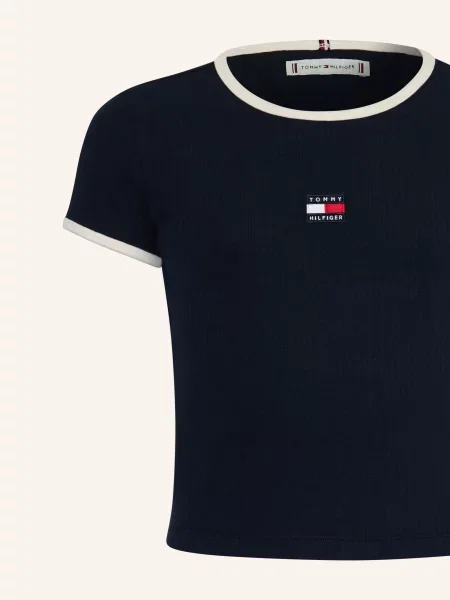 Tommy Hilfiger Koszulka blau biała
