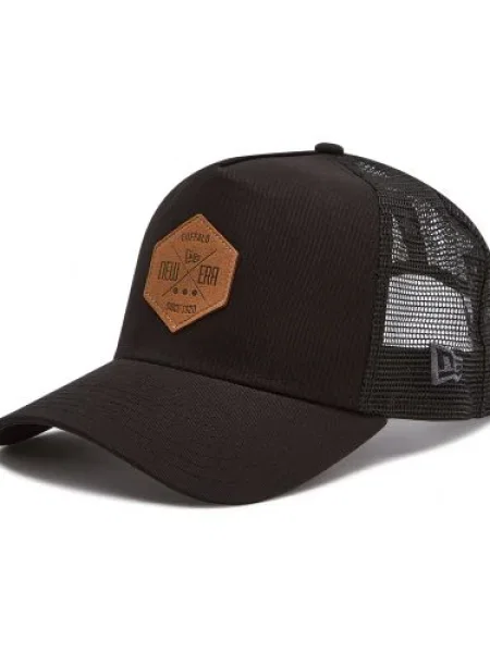 NEW ERA Sapkák Heritage Patch világosbarna fekete
