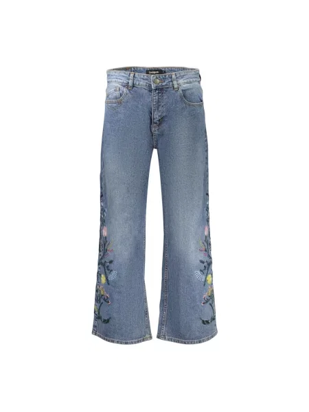 Jeansy Desigual niebieskie