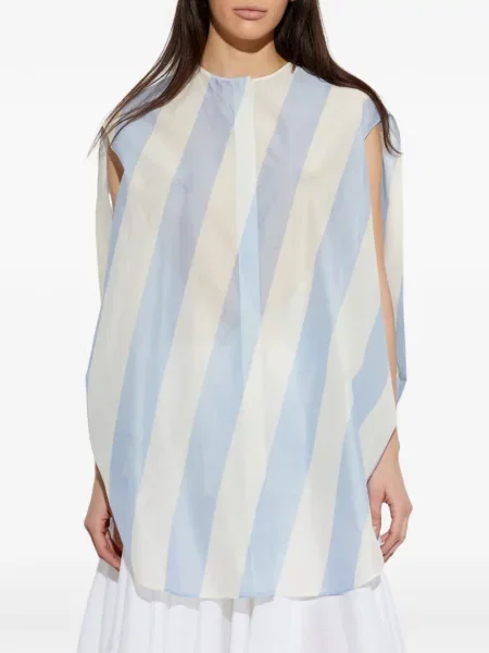Rochie Jacquemus cu dungi albastru