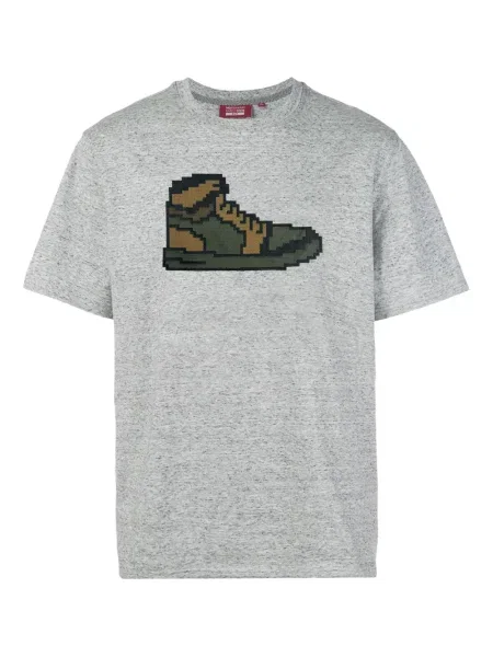 Tricou Mostly Heard Rarely Seen 8-bit gri