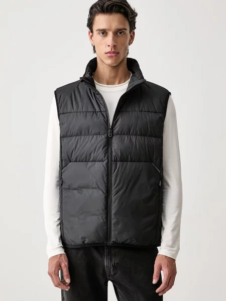 BOSS Vestă Urbanex negru