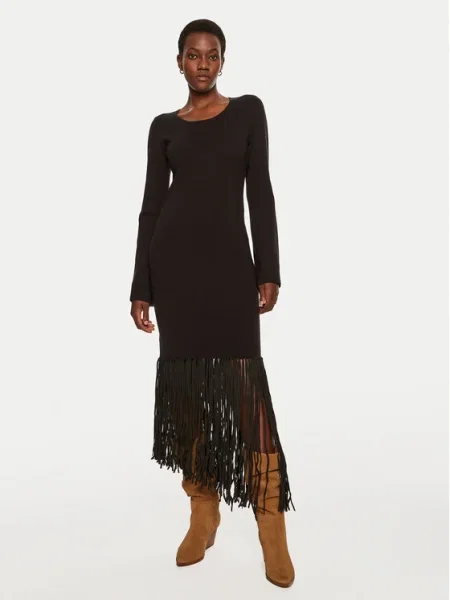 MUNTHE rochie TOADY mini mulata negru