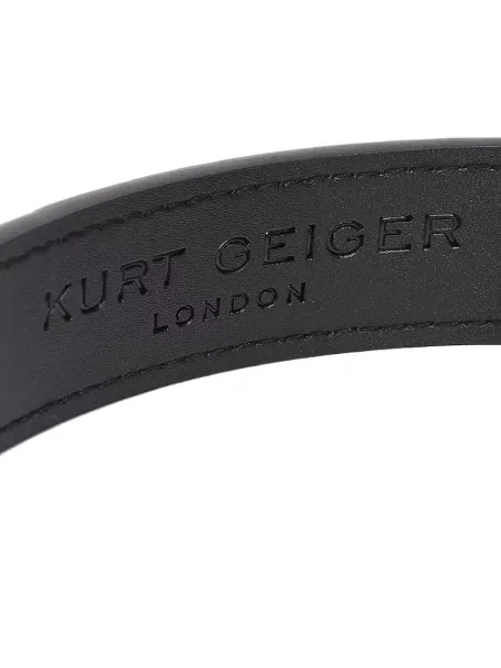 Bőr öv Kurt Geiger London fekete