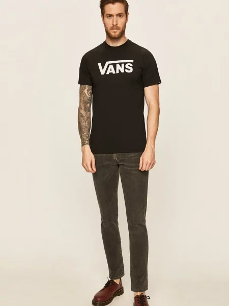 Vans Pánske tričko čierna