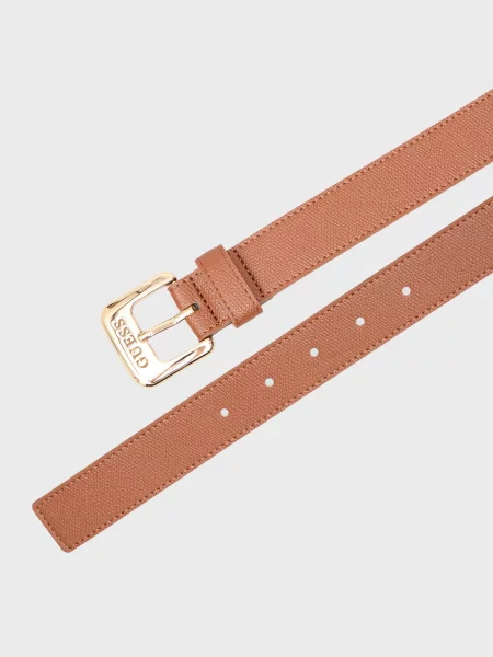 Ремінь Guess коричневий