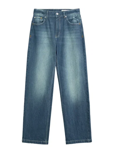Bershka Jeans denim albastru