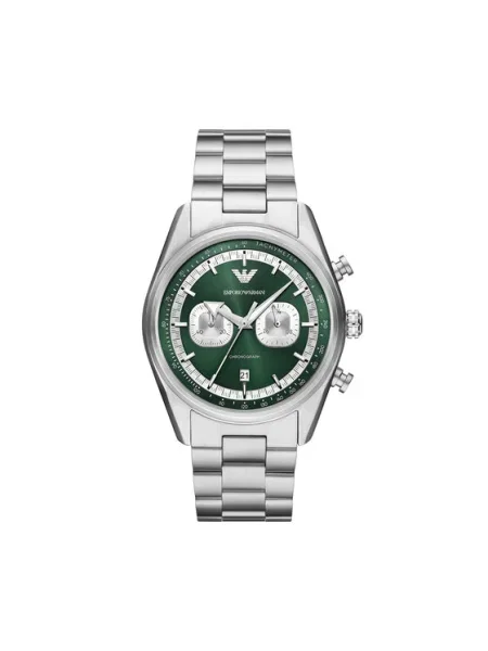 Emporio Armani Ceas Argintiu verde