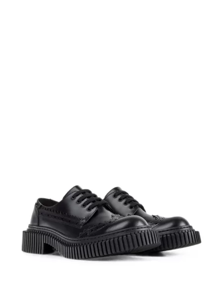 Brogues Camper din piele negru