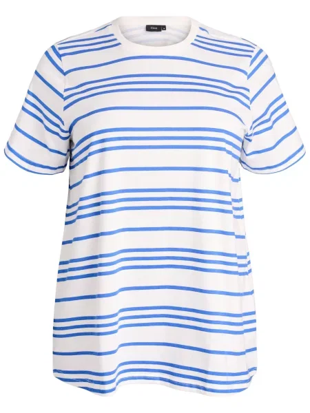 Zizzi Tricou MVIVIENE albastru alb