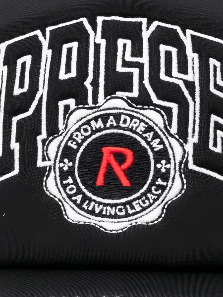 Șapcă Represent cu broderie plasă negru