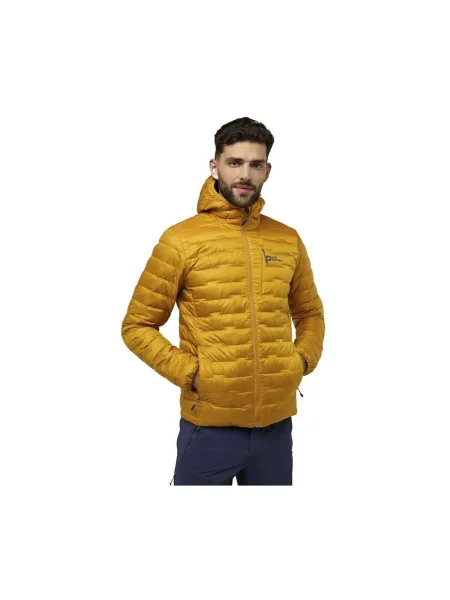 Geacă cu puf Jack Wolfskin portocaliu