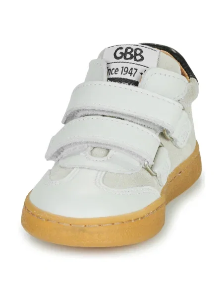 Členkové topánky Gbb biela