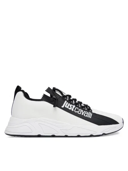Sneakersy Just Cavalli bílé