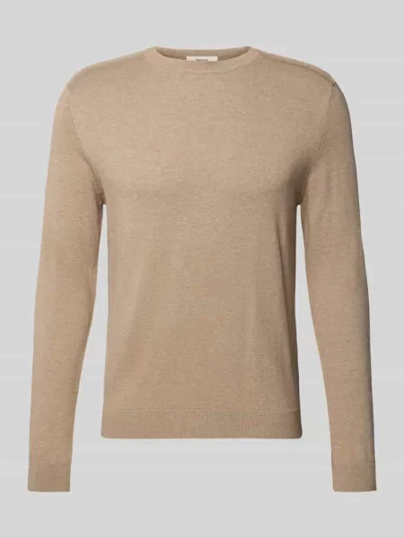 Sweter o kroju regular fit z czystej bawełny model ‘BERG’ Selected Homme