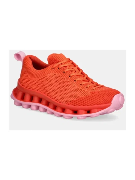 Sneakersy Camper pomarańczowe