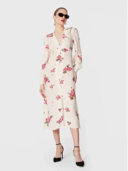 TWINSET Rochie tip cămașă bej