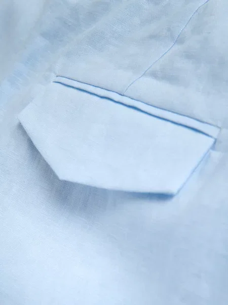 Reserved Лляні шорти блідо-блакитний блакитні