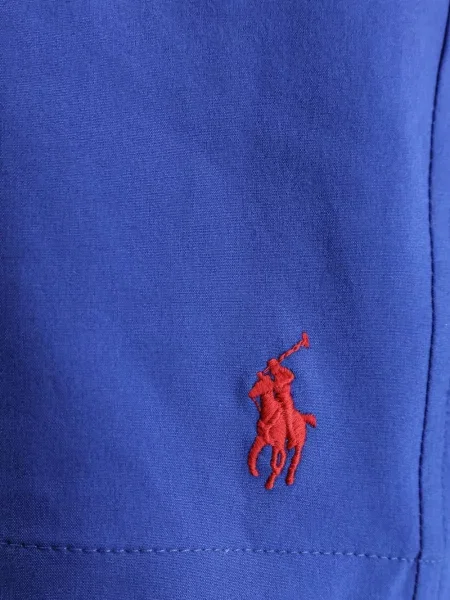 Ριγέ κορδόνι περίσφιξης πιτζάμας Polo Ralph Lauren με κέντημα μπλε