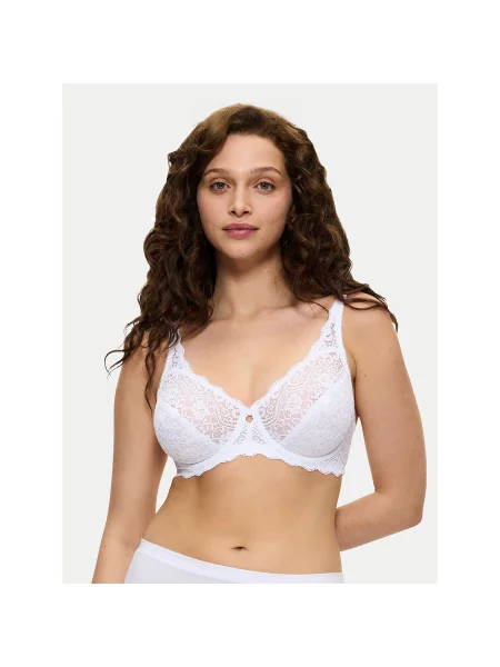 Труси Triumph з високою посадкою з модала білі