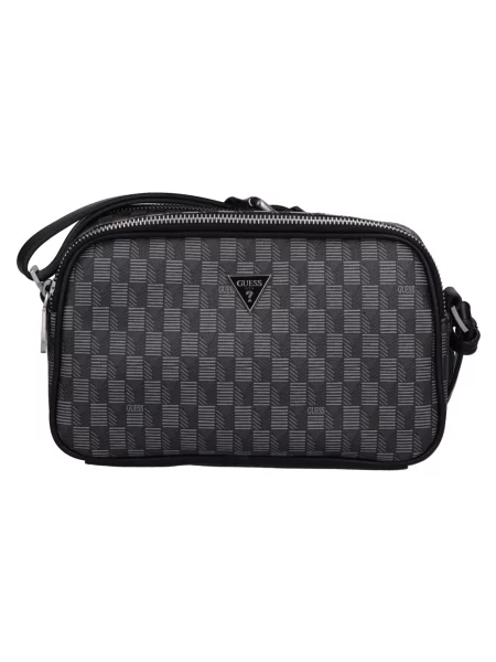 Torba Guess skórzana czarna