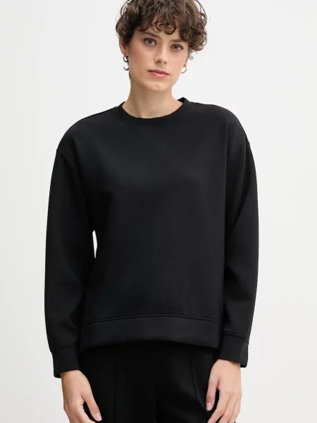 United Colors of Benetton bluza gładka czarny